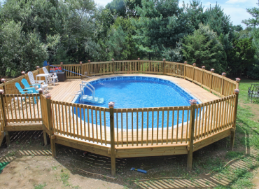 Above Ground Pool Builders in Porter